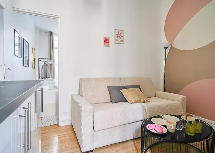 Appartement Equipe Dans Le Quartier Montparnasse