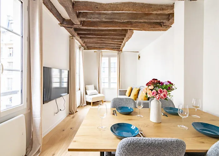 Appartement Quartier Fontaine Chatelet Les Halles Free Netflix
