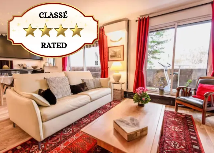 Paris-Daumesnil - Grand 2 Pieces 4 Etoiles De Charme Sur Jardin - 61M2, Pour 4P - Large 4 Star Charming 1 Bedroom Apt For 4 With Ac