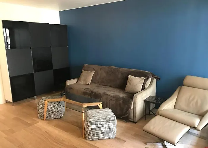 Charmant Studio Grand Balcon Parking