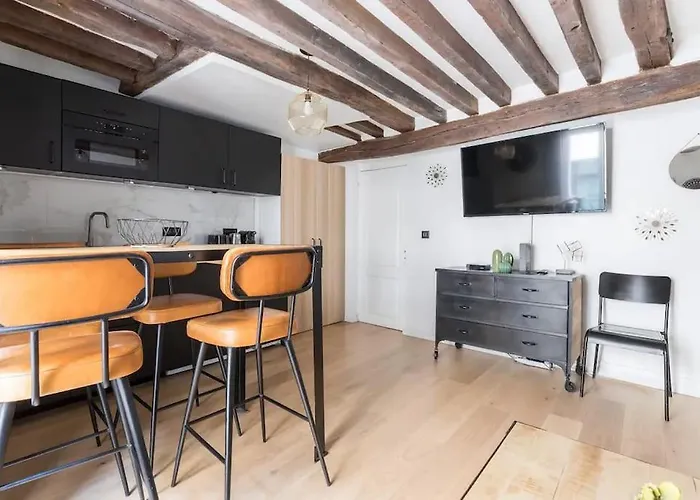 Grands Boulevard 31: Appartement Cosy 1Br-4P 3D