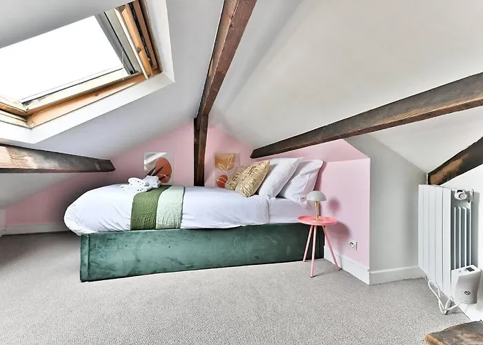 Loft Mezzanine Central A Paris 14Eme- II