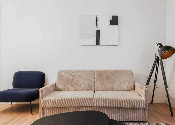 Modern Apartment 1Br- 4P Le Marais Quarter
