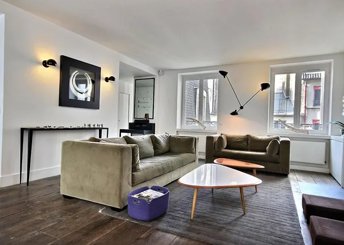 502254 - Spacious duplex apartment for 12 people near Les Halles