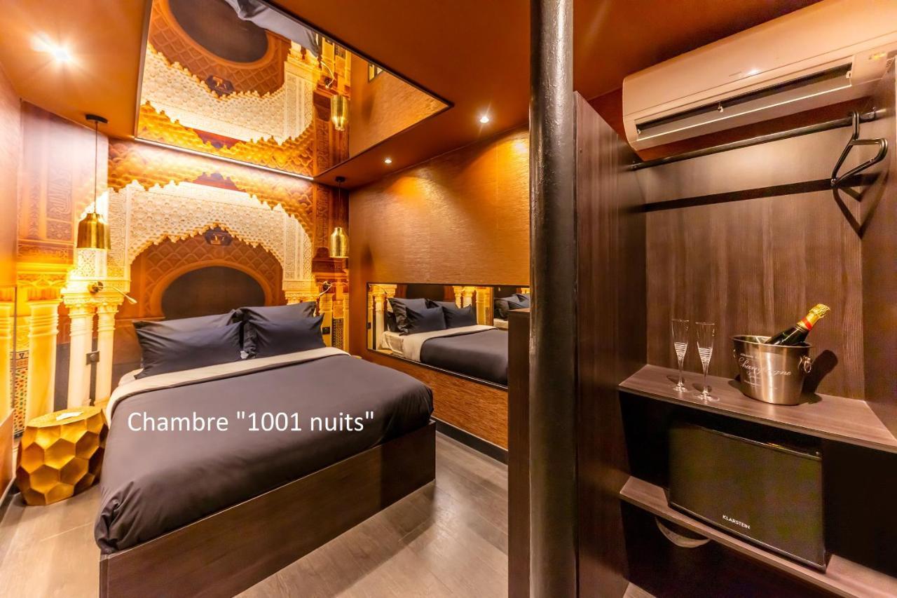 Love hôtel Avec Nuit Insolite Au Dandy Et Jacuzzi Privatise (adults Only) Paris