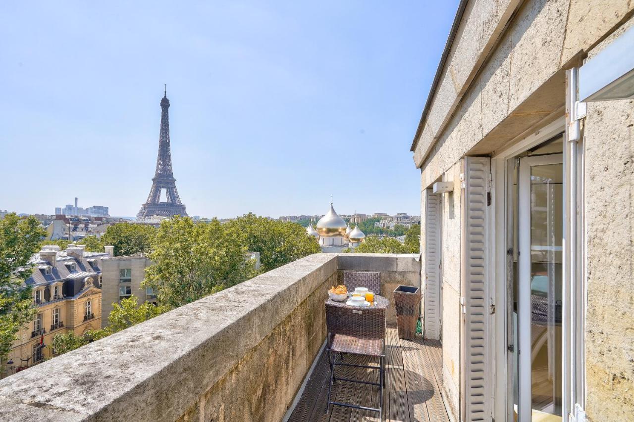Luxueux Ac-terrasse Vue Sur La Tour Eiffel * Paris