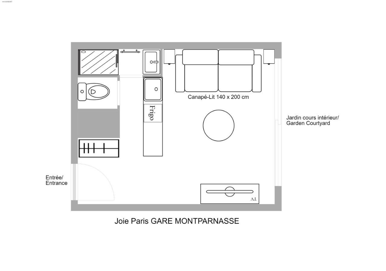 Joie Gare Montparnasse Apartment