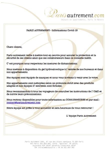 Apartment Pierre A Feu Paris