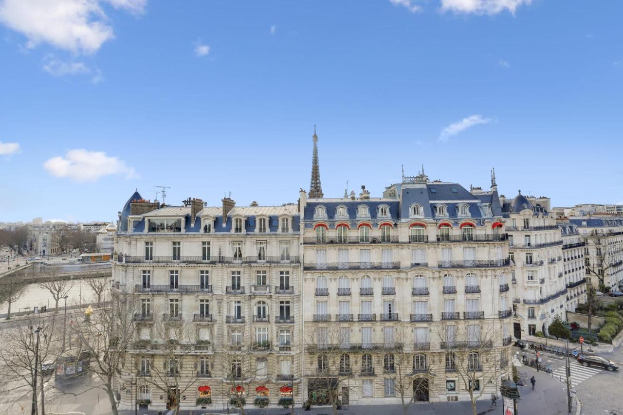 Apartment Delightful Studio With Eiffet Tower View Close To Champs Elysee Avenue & Alma Bridge Paris