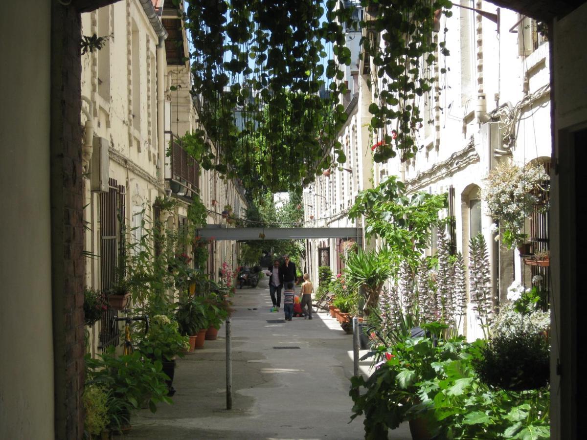 Appartement Cité Pilleux - Charming In A Flowery Pedestrian Lane Paris