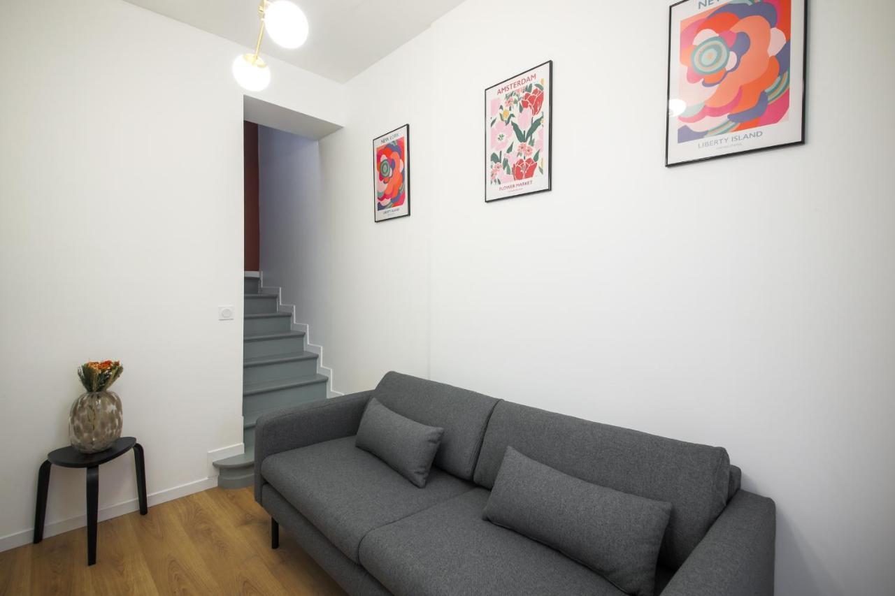 4#duplex 2 Pers#paris 15#commerce#ac Apartment *