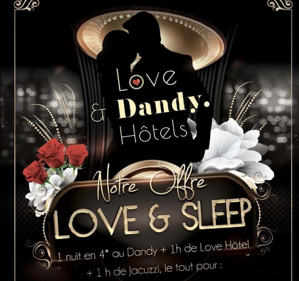 Love hôtel Avec Nuit Insolite Au Dandy Et Jacuzzi Privatise (adults Only) Paris
