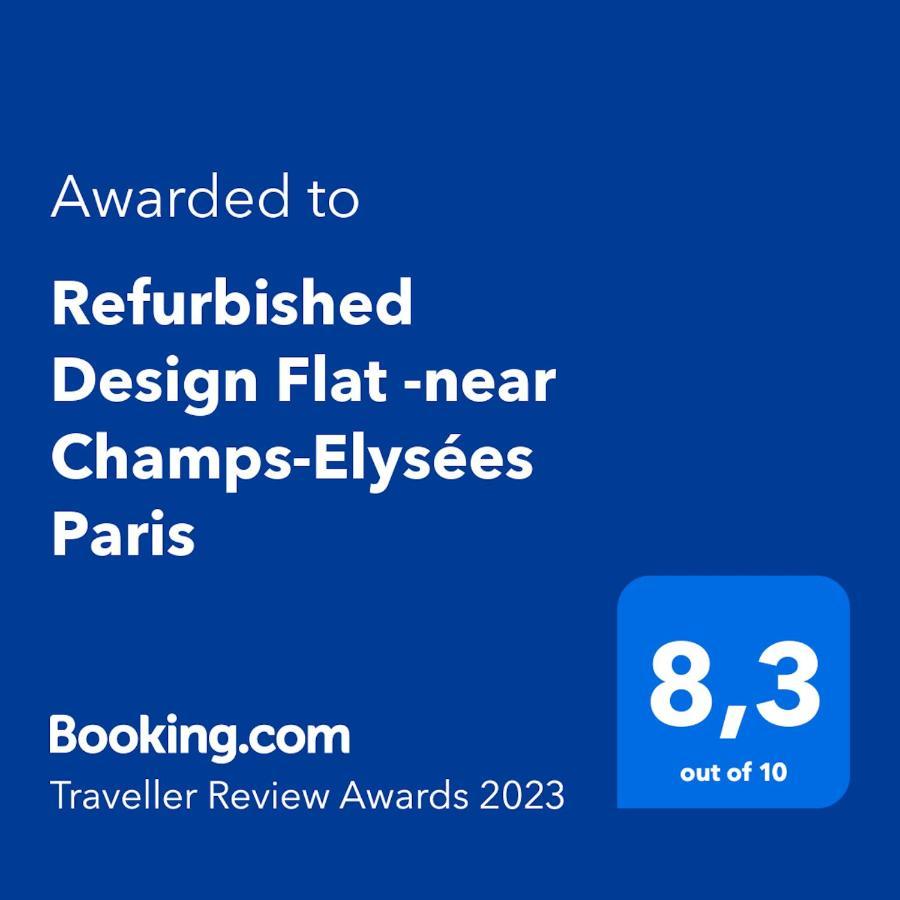 Refurbished Design Flat -near Champs-elysées Paris