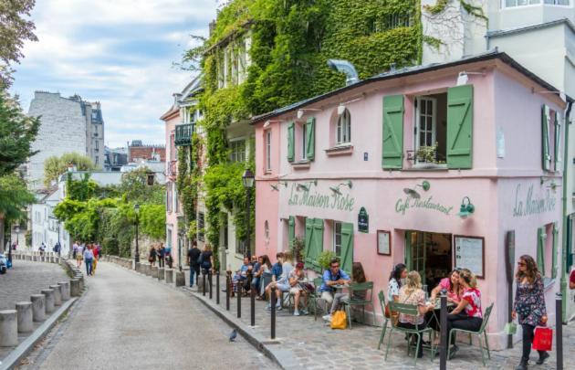 Rare! Private Garden In Paris, Close To Sacre Coeur Basilica! Apartment