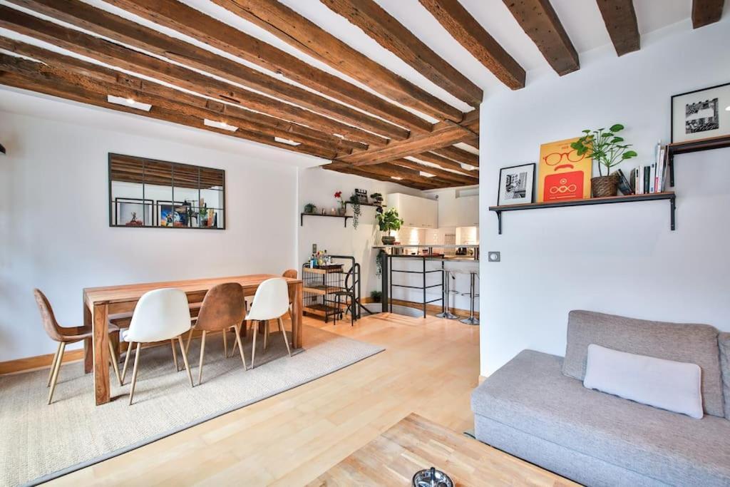 Apartment Typical Parisian Duplex#4pers#le Marais