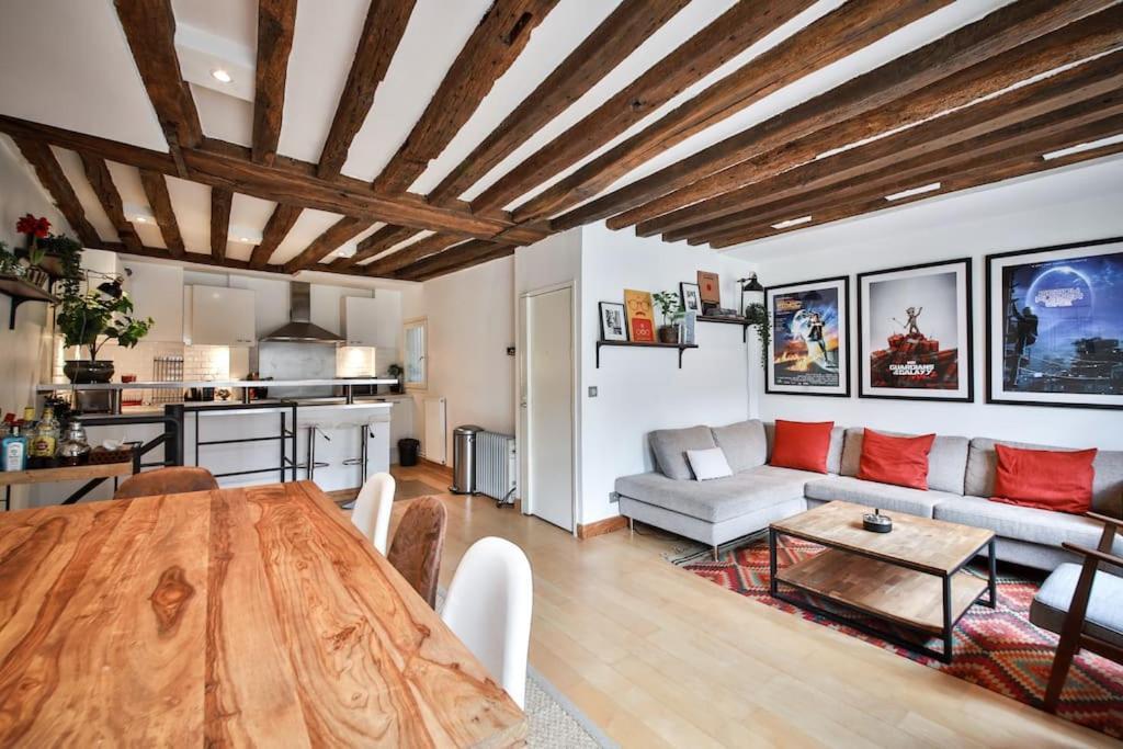 Typical Parisian Duplex#4pers#le Marais Paris