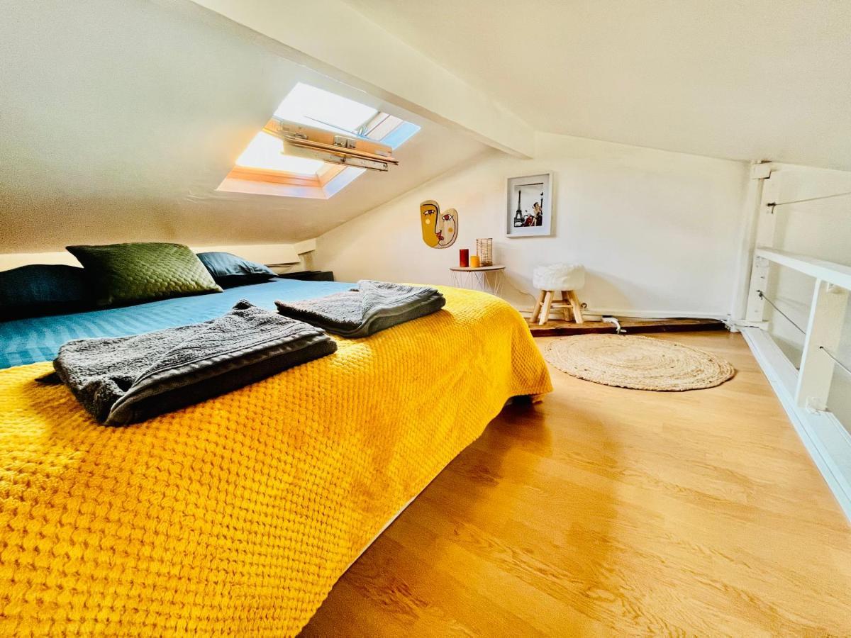 Homestay Parc Buttes Chaumont - Studio Mezzanine