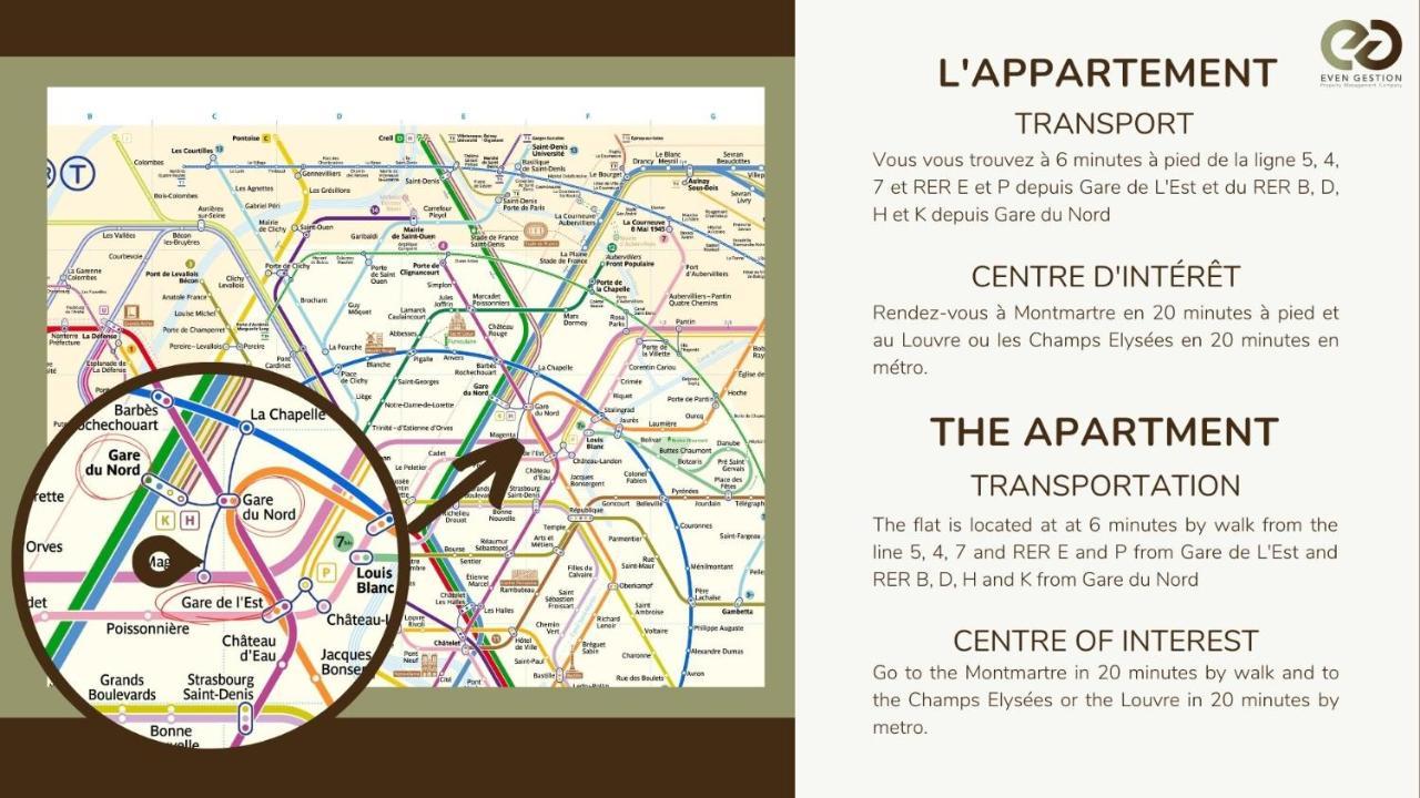 New&renovated In Heart Of Paris- 6pers Apartment