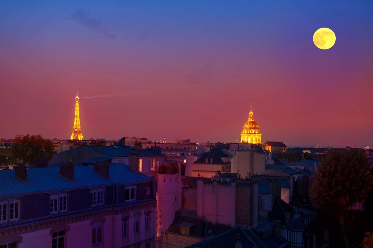 Eiffel Tower View Terrace Saint Germain Des Pres Apartment Paris