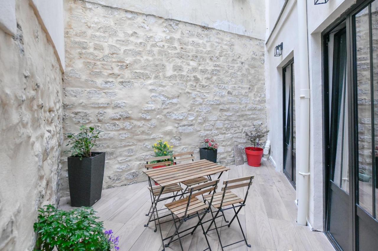 Le Charme De Montmartre - Patio Prive-sacre-coeur - Parking Gratuit - Metro Anvers Appartement *