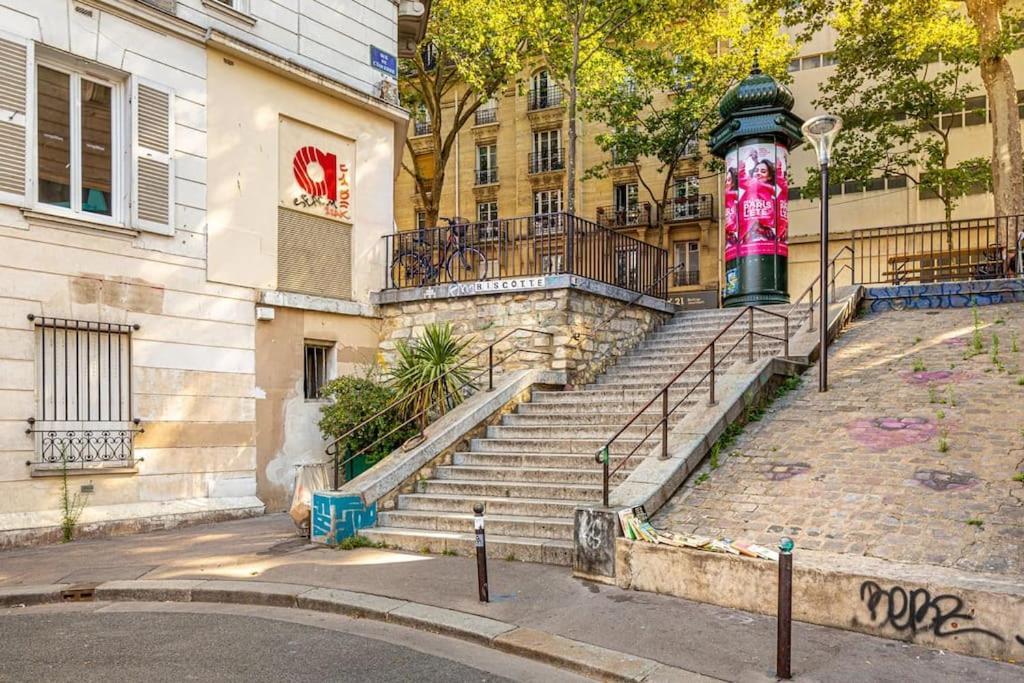 Appartement Tranquil Retreat Near Belleville Paris