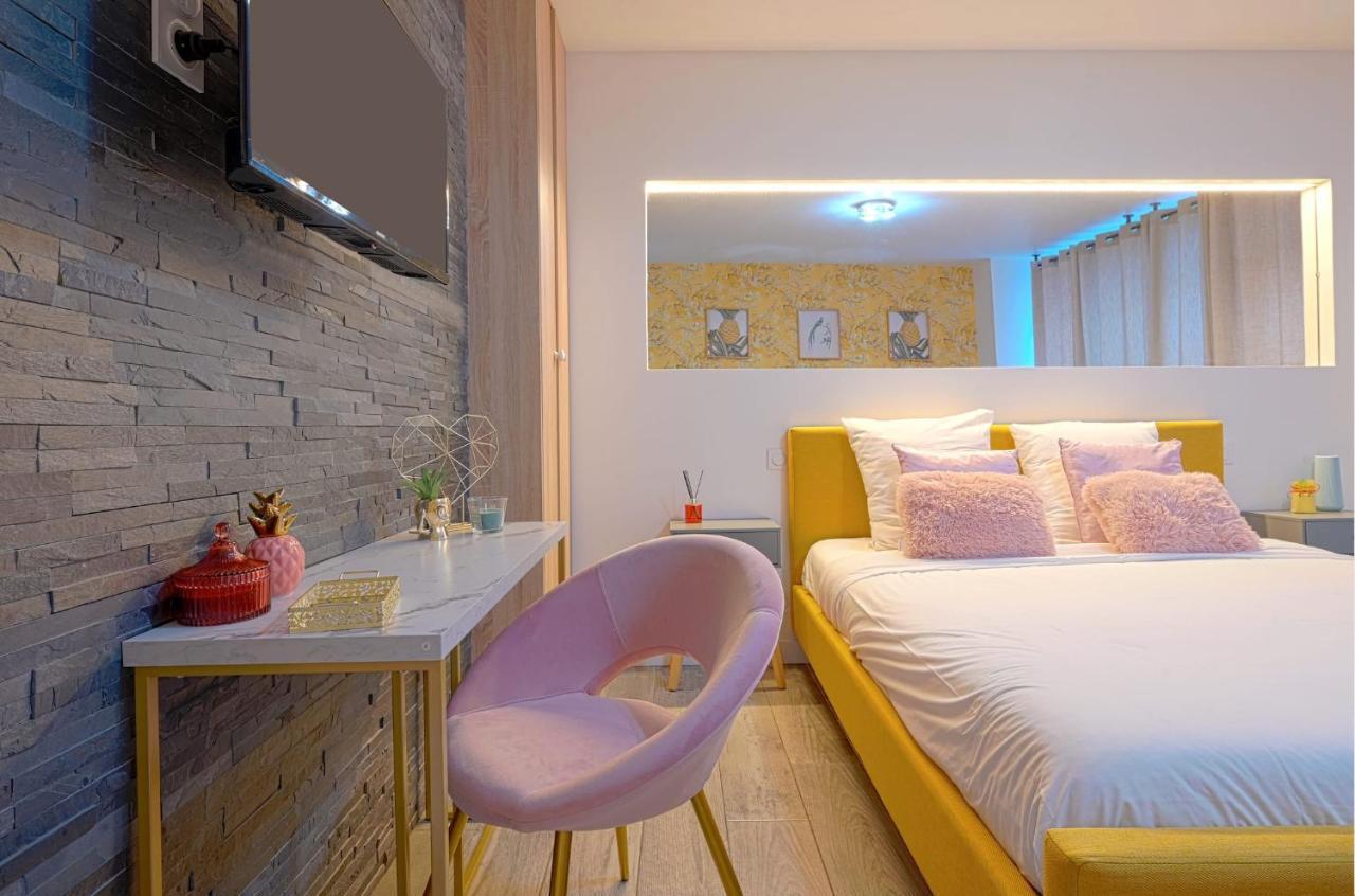 La Vie En Rose Modern Fresh Studio - Francois Mitterand Library Appartement Paris