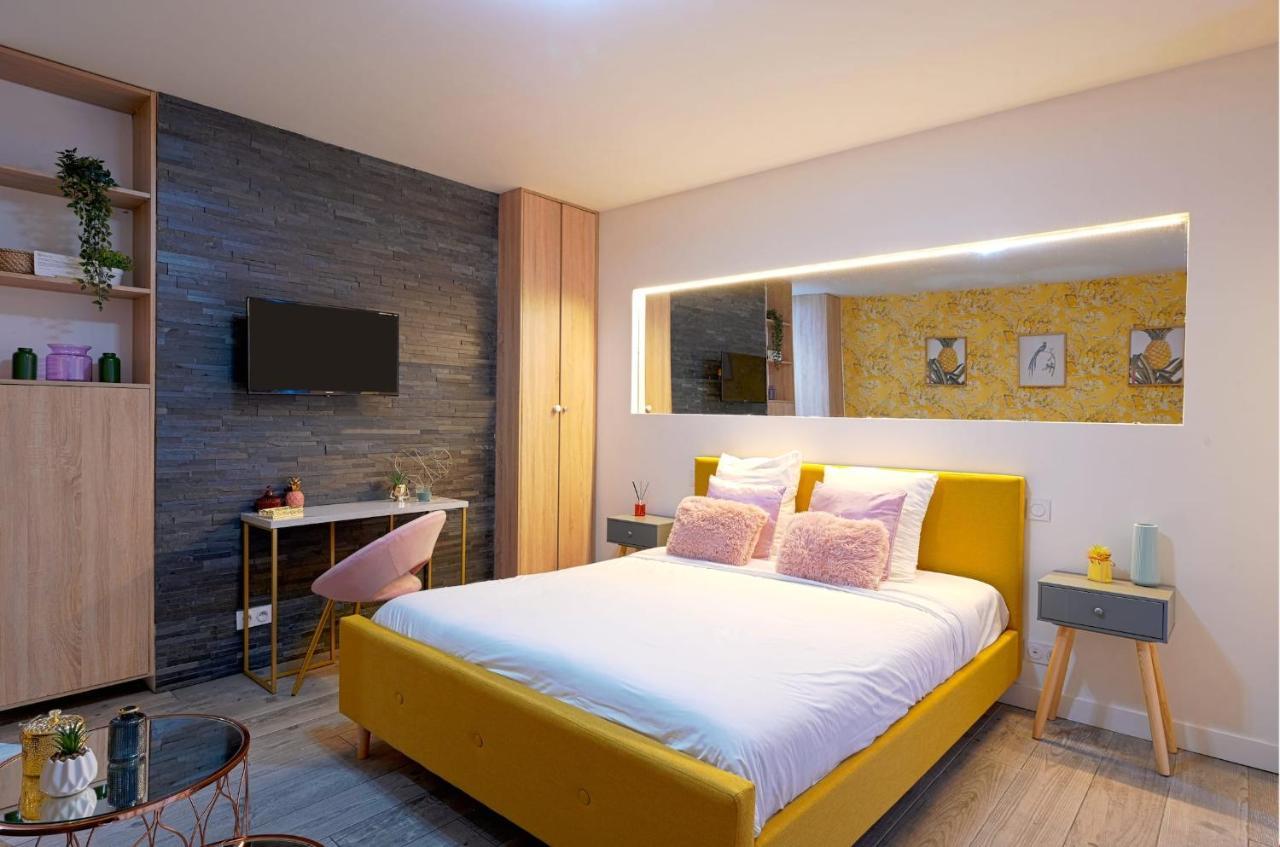 Appartement La Vie En Rose Modern Fresh Studio - Francois Mitterand Library Paris