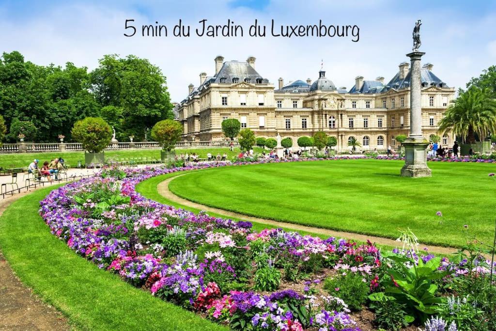Le Refuge - Studio, Jardin Luxembourg, Montparnasse Apartment