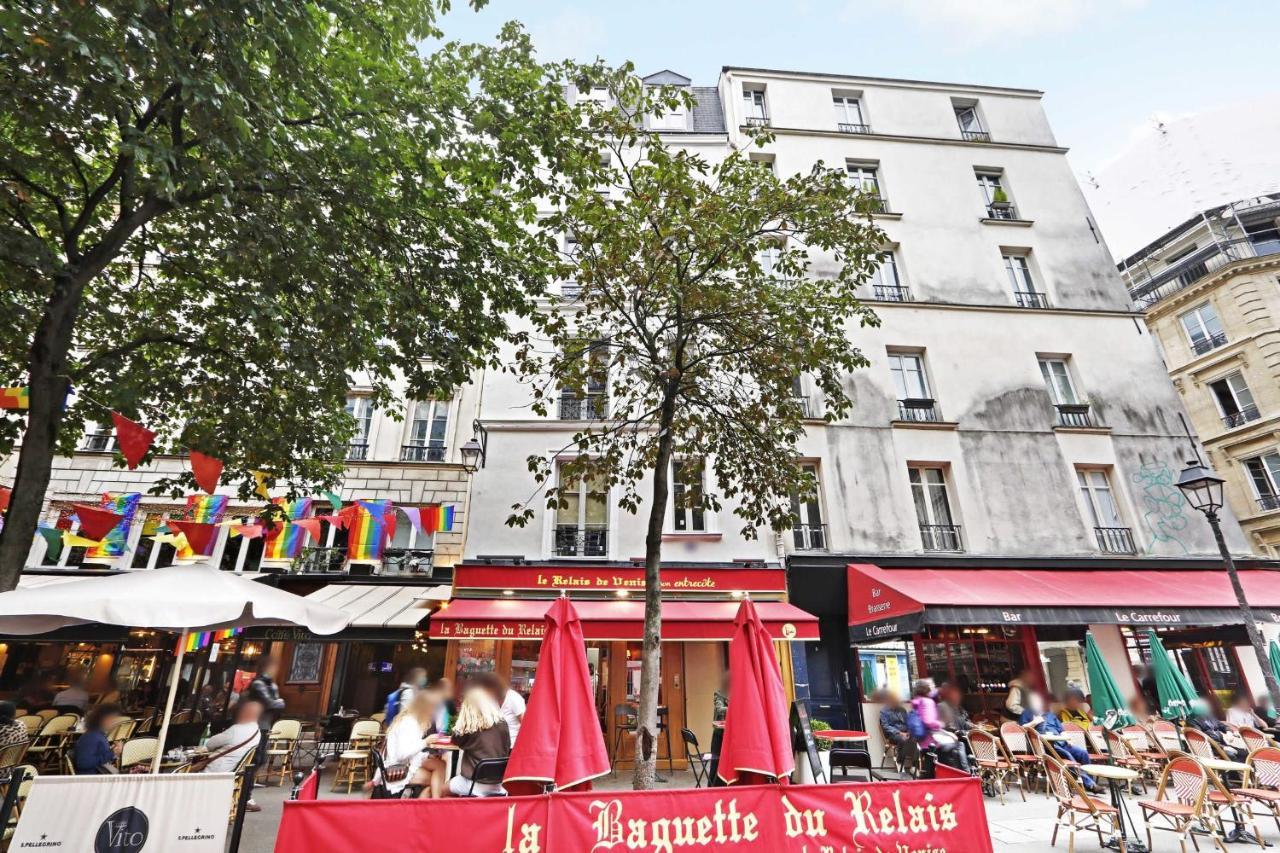 Cosy Renovated 1bdr On Rue Des Archives Marais Clim 5 *