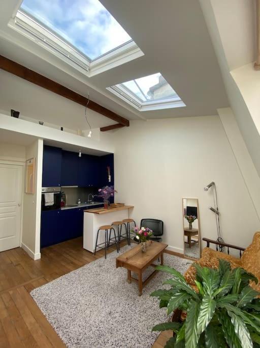 Loft Sous Les Toits En Plein Coeur De Montmartre! *