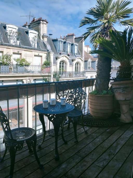 Centre Grand Duplex Avec Belle Terrasse Paris