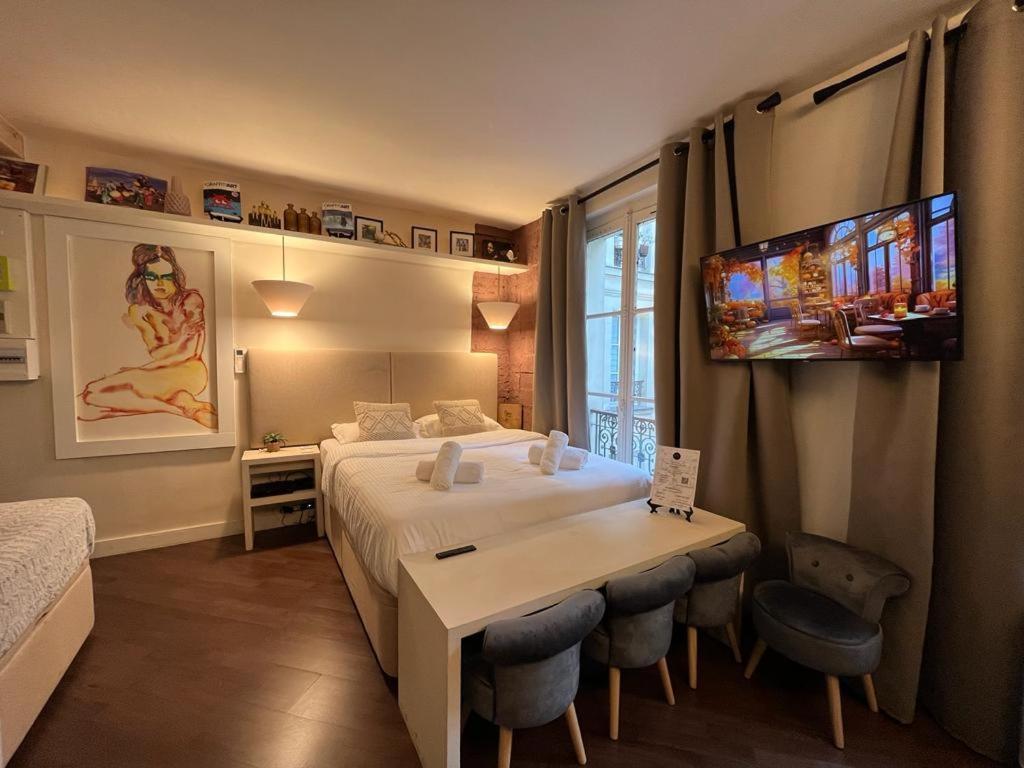 Studio Pompidou - Rue Des Temples 3 Places Appartement *