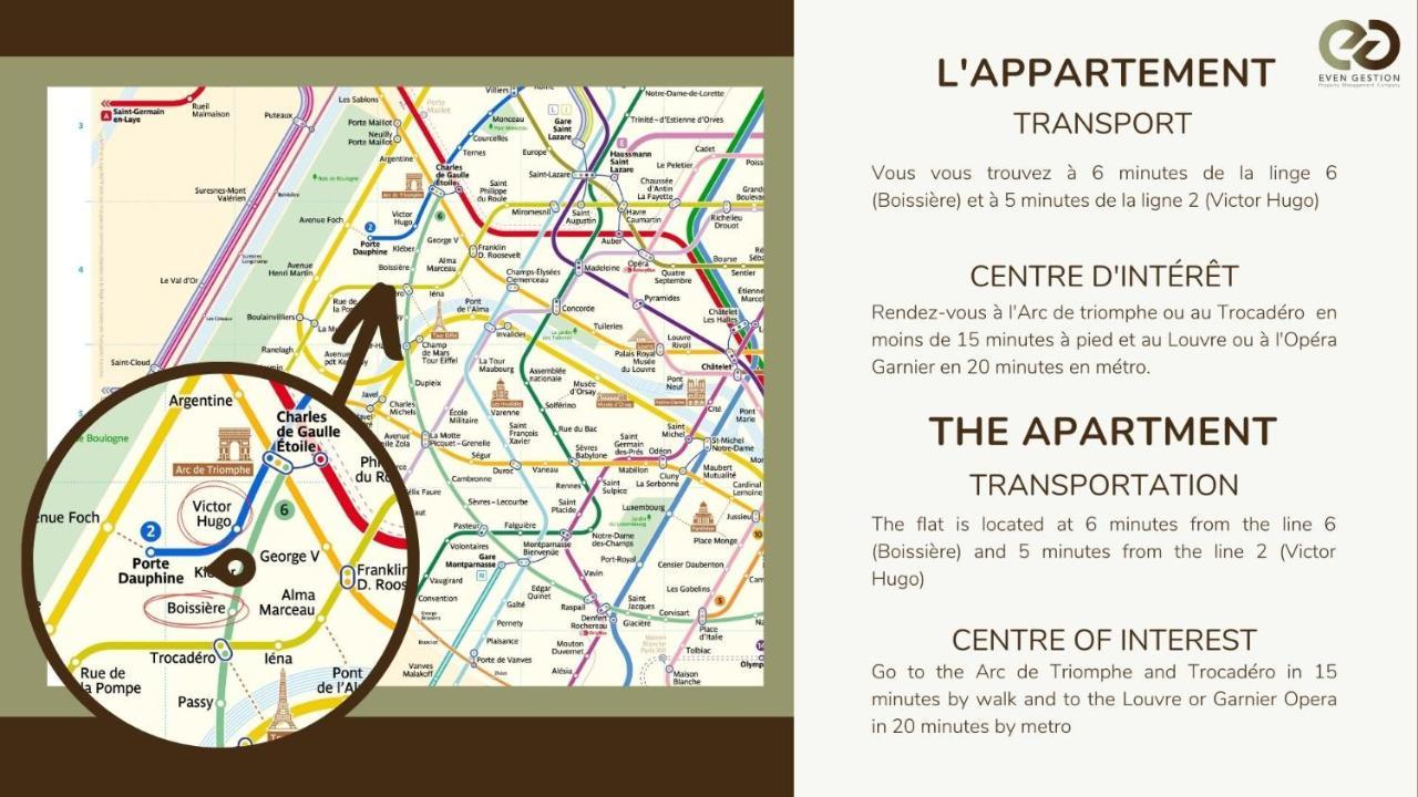 Apartment Luxueuses - Arc De Triomphe - Trocadero Paris