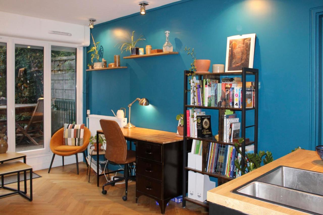 New Cocoon With Garden Near Buttes-chaumont Appartement