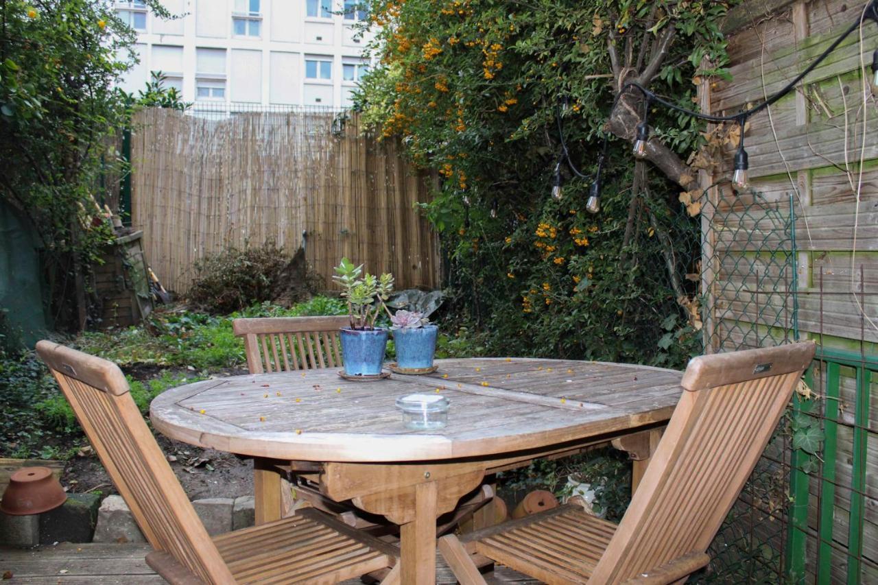 New Cocoon With Garden Near Buttes-chaumont *