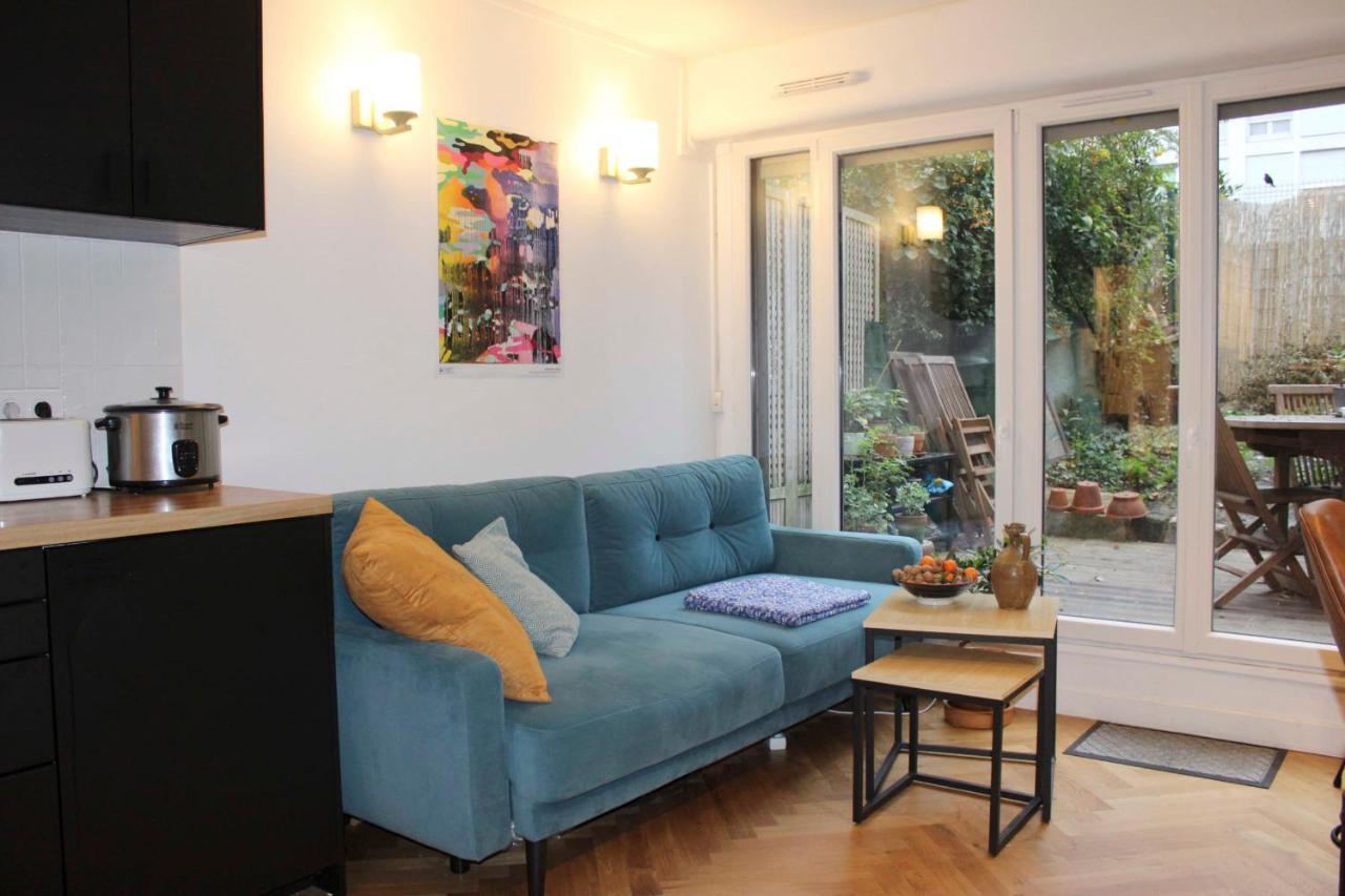 New Cocoon With Garden Near Buttes-chaumont Appartement