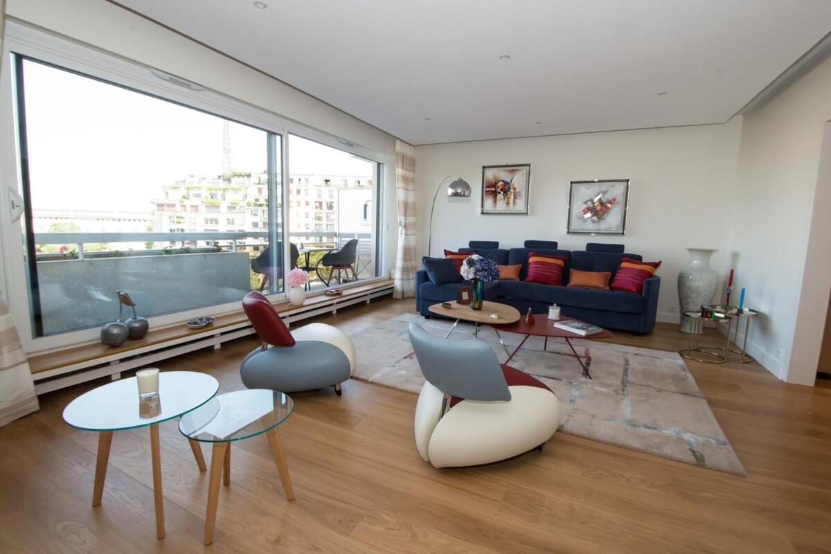 Luxueux Pied A Terre -trocadero - Tour Eiffel Et Champs De Mars Apartment Paris