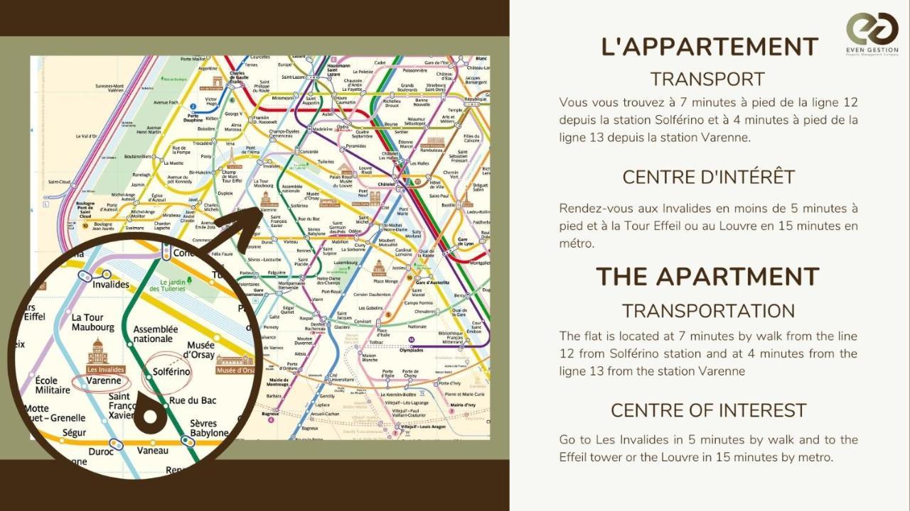 4pers#invalides#assemblee Nationale#paris 7 Apartment *