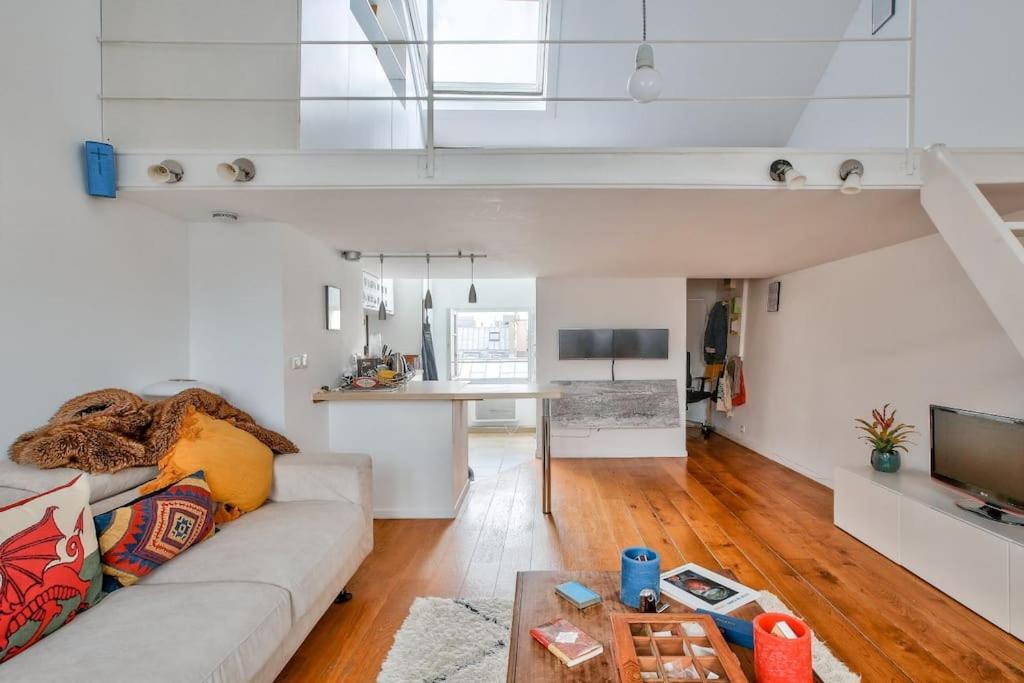 Magnifique Duplex Avec Vue Sur La Tour Eiffel Apartment *