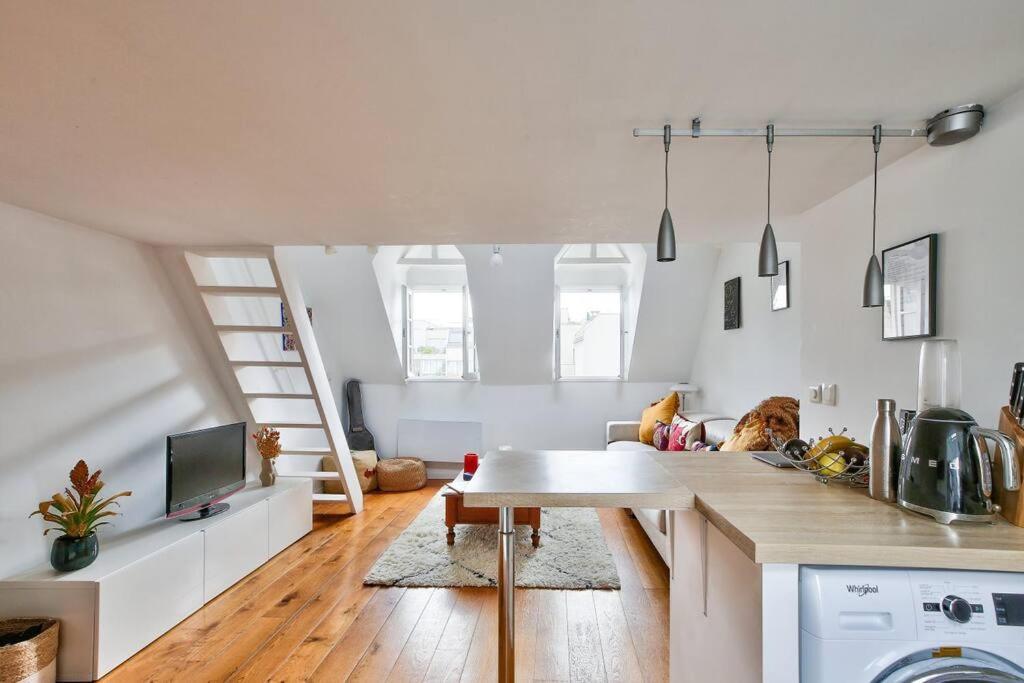 Magnifique Duplex Avec Vue Sur La Tour Eiffel Apartment *