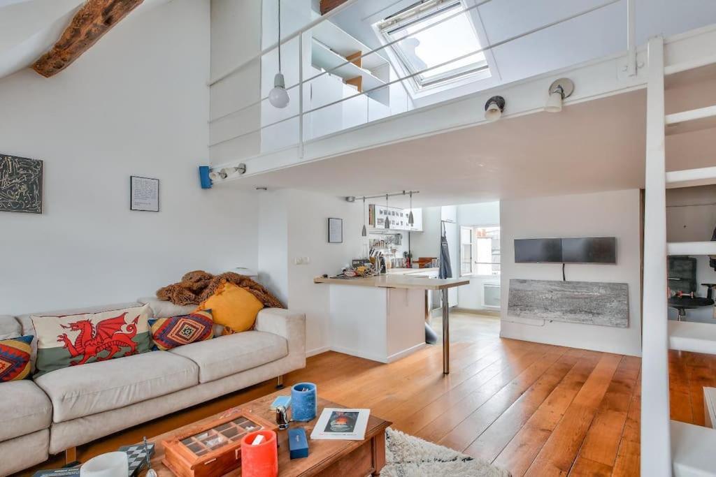 Magnifique Duplex Avec Vue Sur La Tour Eiffel Apartment Paris