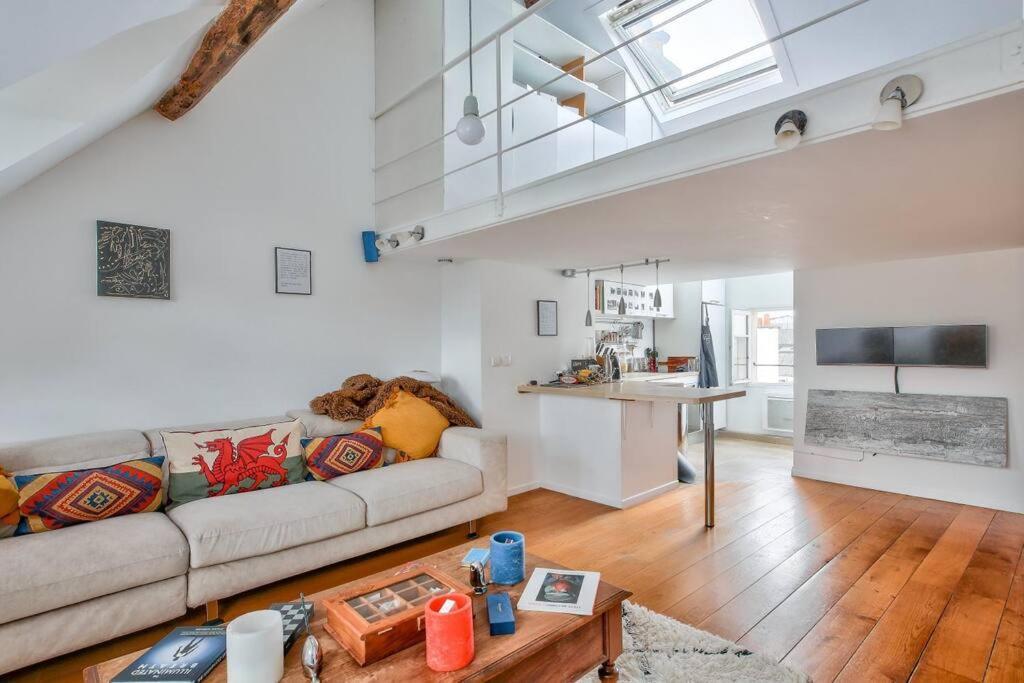 Magnifique Duplex Avec Vue Sur La Tour Eiffel Apartment