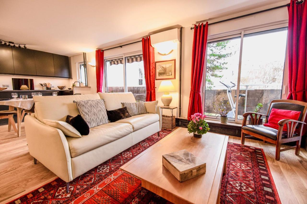 Paris-daumesnil - Grand 2 Pieces 4 Etoiles De Charme Sur Jardin - 61m2, Pour 4p - Large 4 Star Charming 1 Bedroom For 4 With Ac Appartement Paris