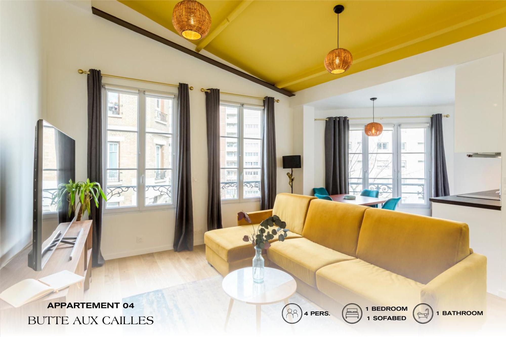 Apartment Beauquartier - Butte Aux Cailles I