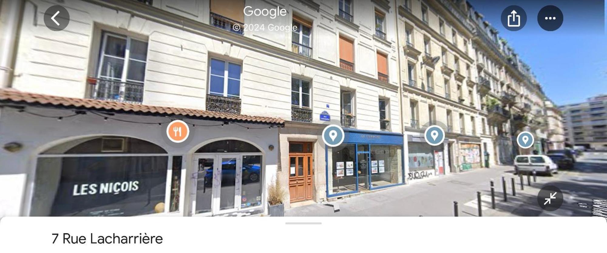 Appartement Lacharriere-logement Entier 38m2 Paris