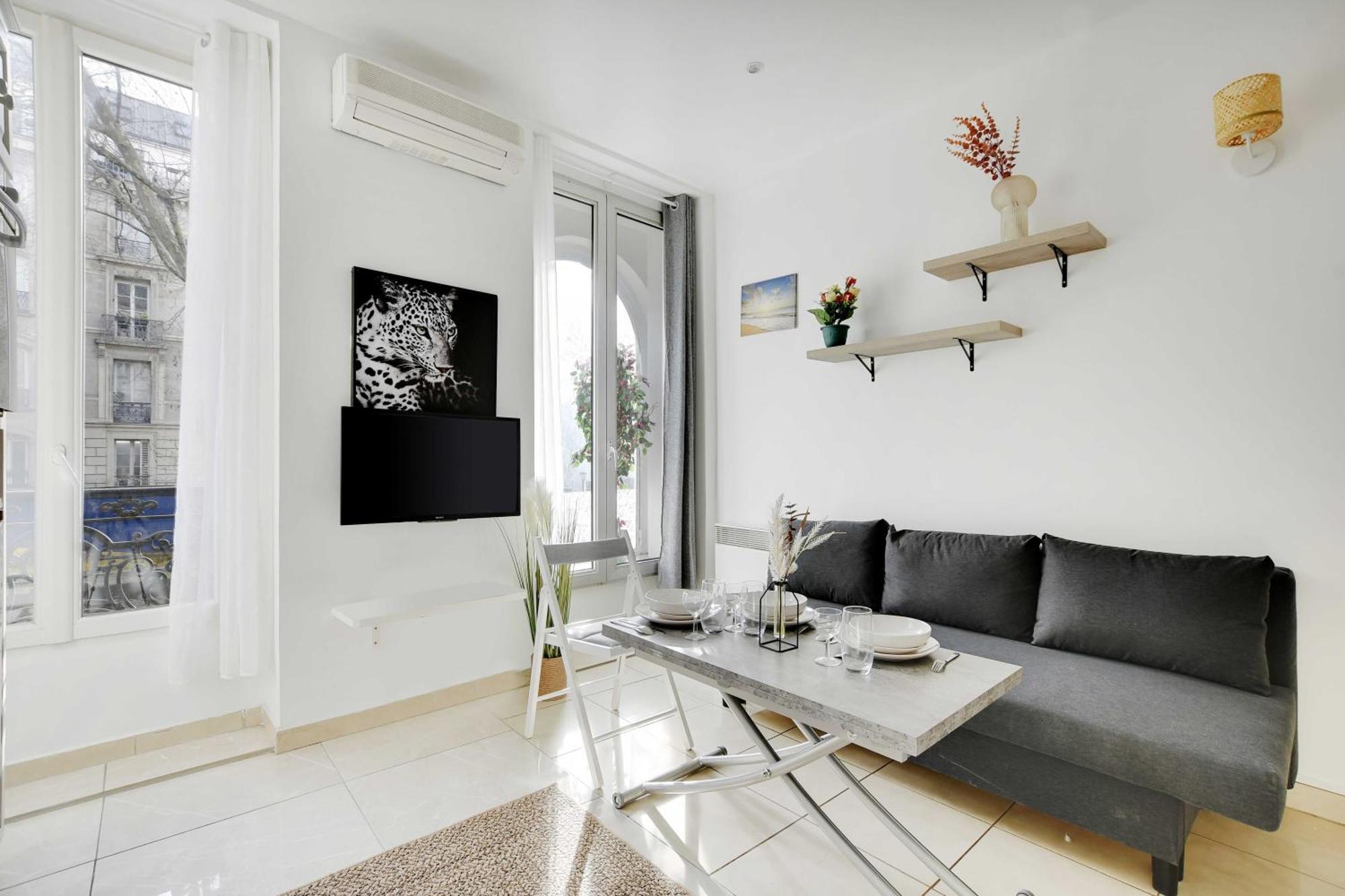 Cozy - 1br-3p - Gare Du Nord