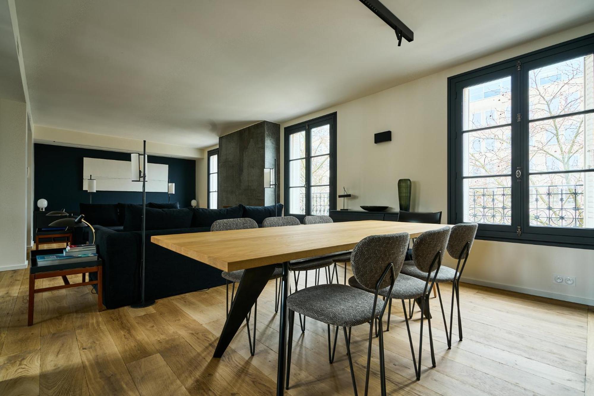 Appartement Duplex Vue Tour Eiffel Paris