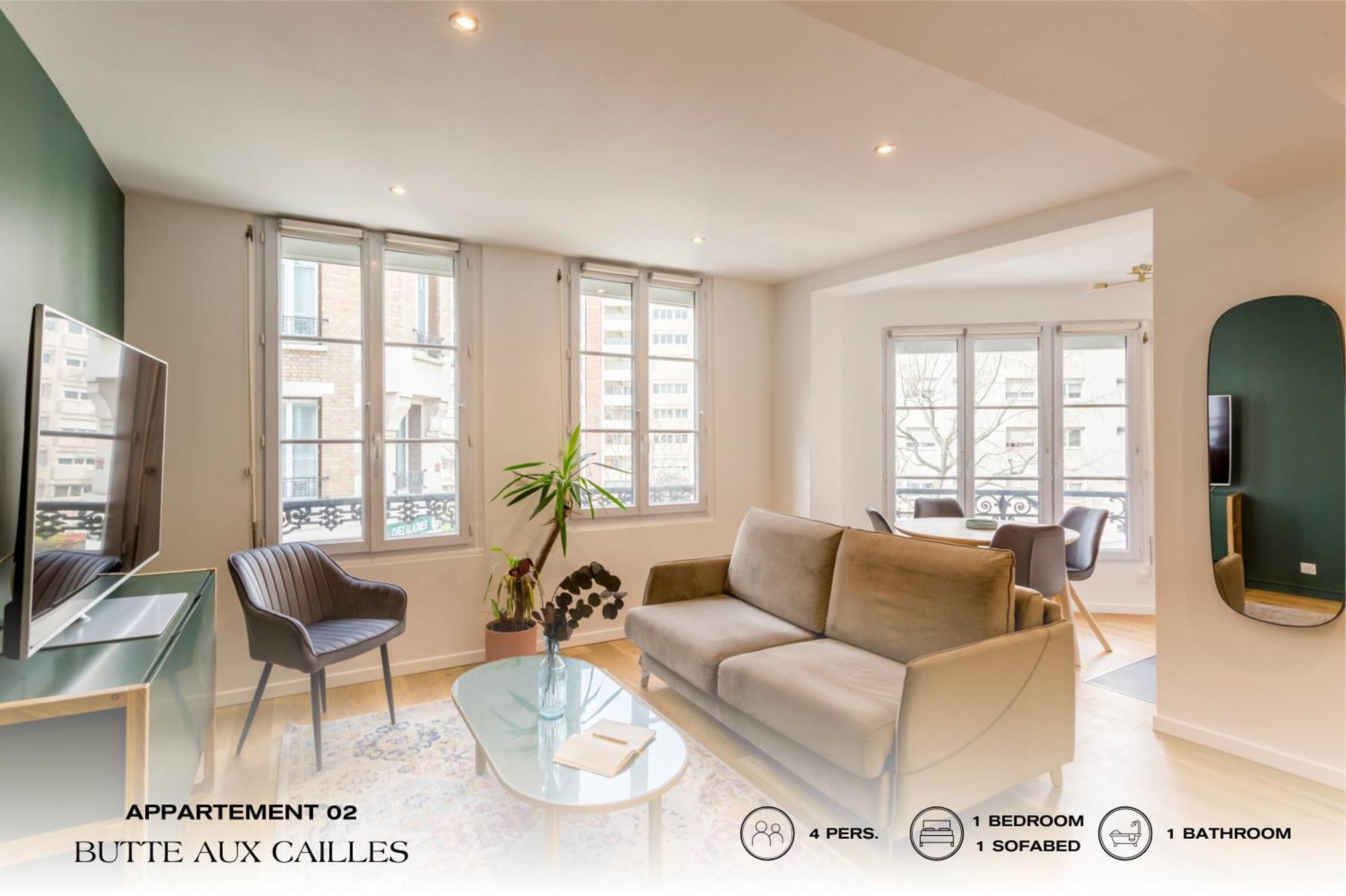 Beauquartier - Butte Aux Cailles I Apartment *