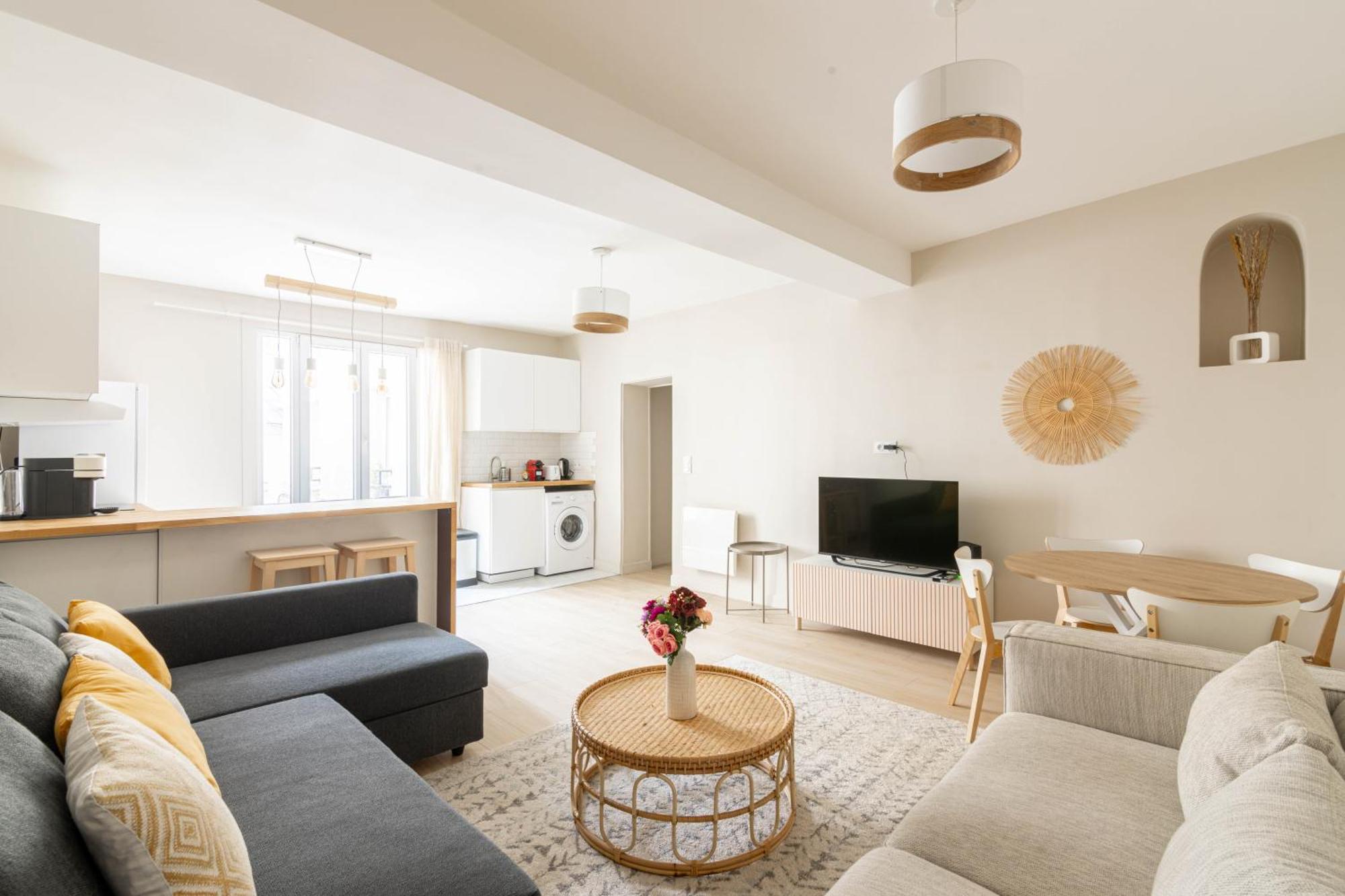 Luxurious 1 Bedroom Quartier De La Bastille Free Netflix Apartment