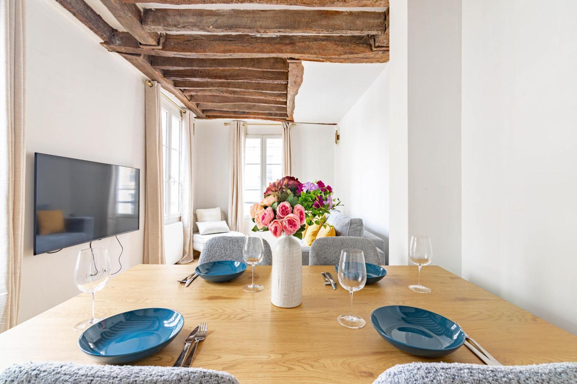 Quartier Fontaine Chatelet Les Halles Free Netflix Apartment Paris